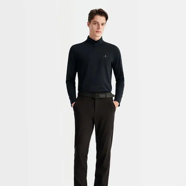 比音勒芬 轻量科技时尚休闲百搭简约舒适长袖立领卫衣 男款 （赠品牌扩香石+手提袋）