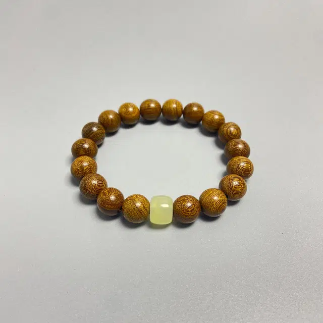 耳玺 中式国潮小众设计感古风木质文玩佛珠盘玩佩戴好运招财纳福转运念珠 檀木 手串 男女同款情侣款