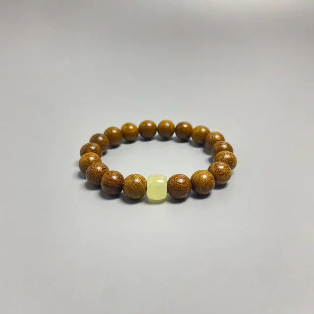 耳玺 中式国潮小众设计感古风木质文玩佛珠盘玩佩戴好运招财纳福转运念珠 檀木 手串 男女同款情侣款