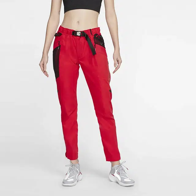 Nike x MMW Woven Belt Pants Red