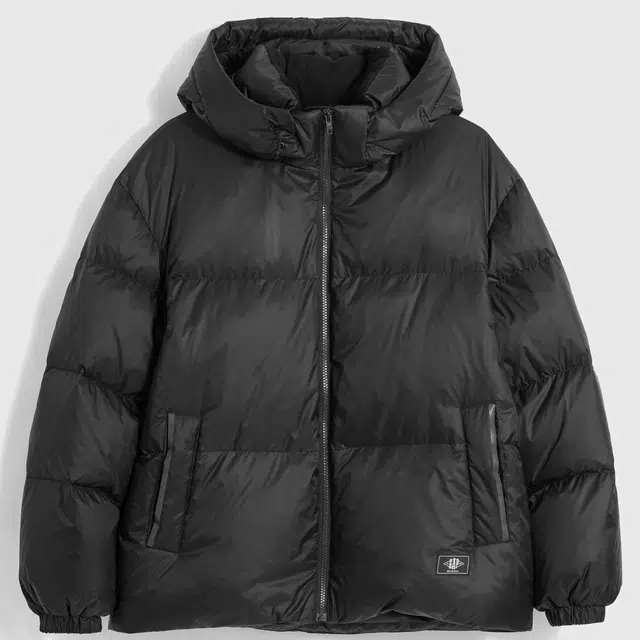 GAP Quilted Hooded Down Jacket