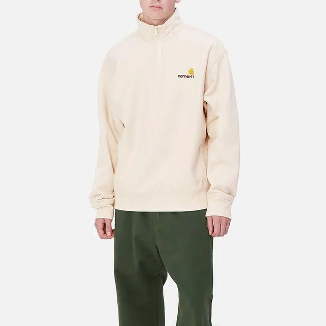 Carhartt WIP American Script Half Zip Sweatshirt