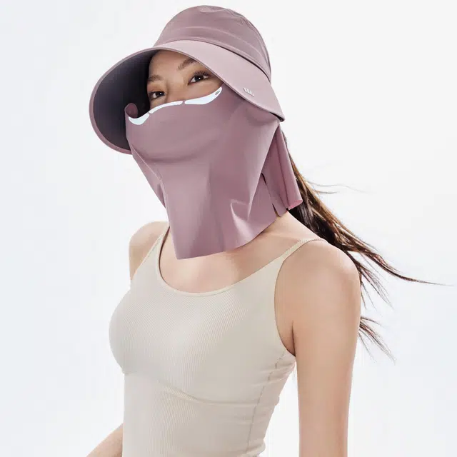 蕉下 全防护可拆卸户外遮阳 锦纶 防晒帽 女款