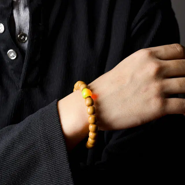 三檀小舍 欧珀国风国潮新中式 小众高级精工招财好运文玩盘玩 猴头核桃 手串 男女同款情侣款