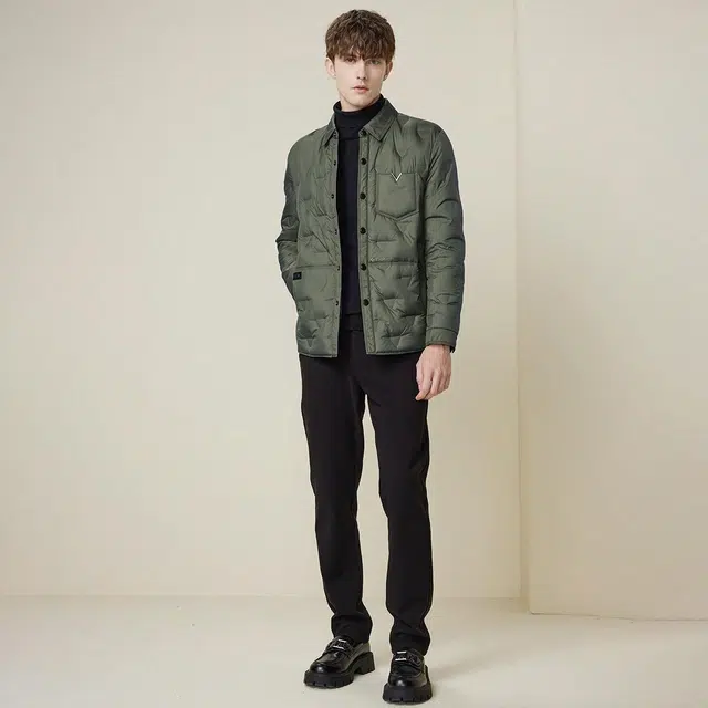 红豆 翻领商务休闲百搭羽绒服 男款