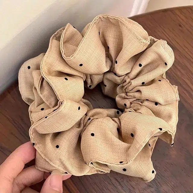左欧 超大大肠 布艺 发圈 女款