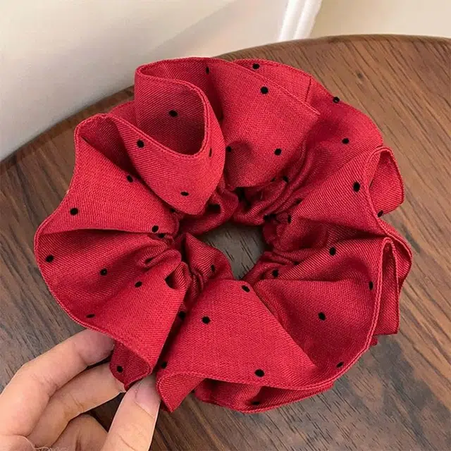 左欧 超大大肠 布艺 发圈 女款
