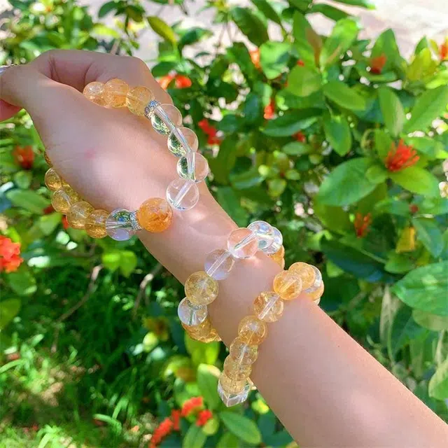 克拉日记 几何小众设计高级感方糖 水晶 手串 女款
