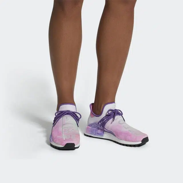 Pharrell Williams x adidas originals NMD Human Race Holi Festival (Pink Glow)