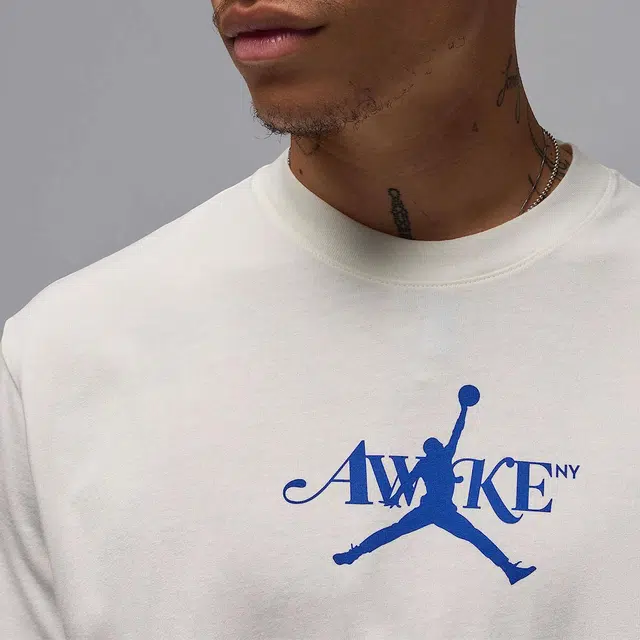 Jordan x Awake NY logoT