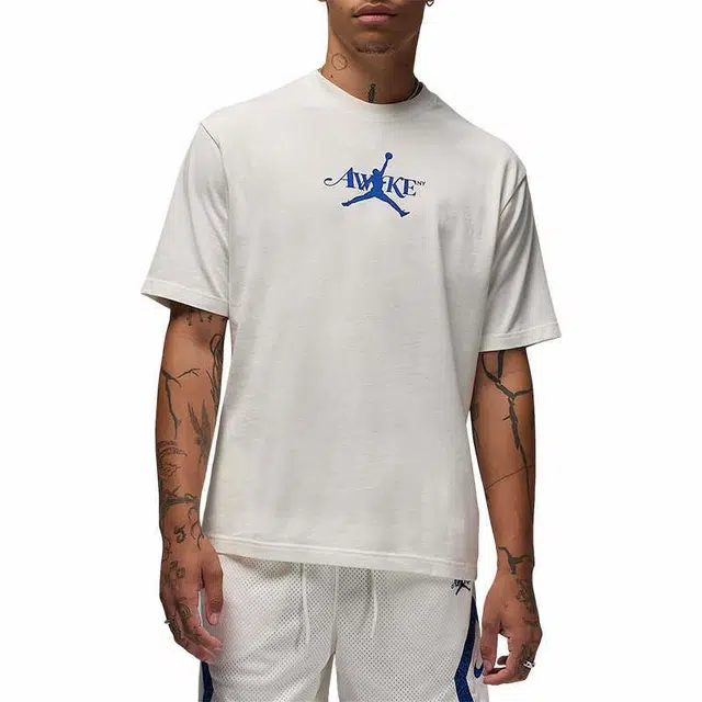 Jordan x Awake NY logoT