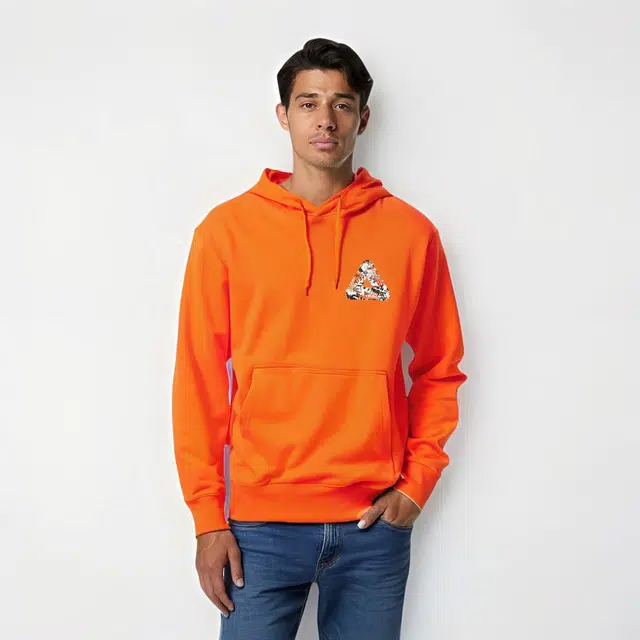 PALACE FW22 Tri-digi Hood Orange FW22 Logo