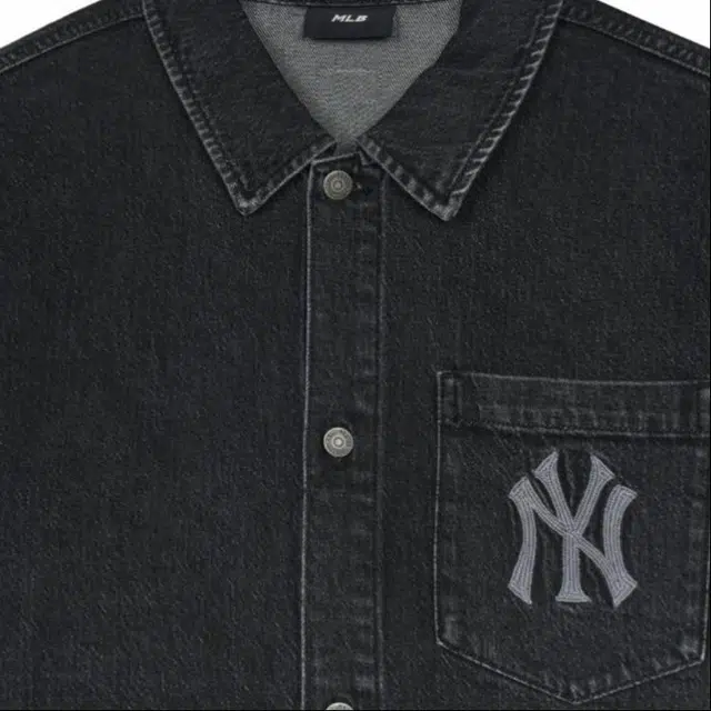 MLB Coopers Mega Logo Denim Shirt