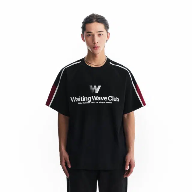 WAITINGWAVE oversizeT