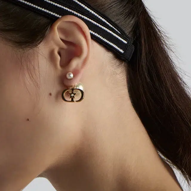 Dior Classic CD Star Earrings