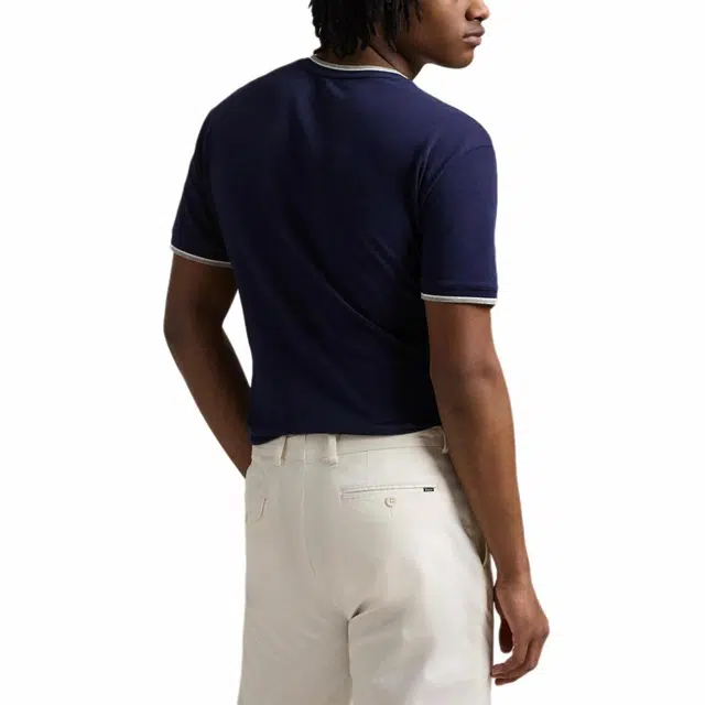 Polo Ralph Lauren SS25 Solid Pony Embroidered Crewneck T-Shirt Blue