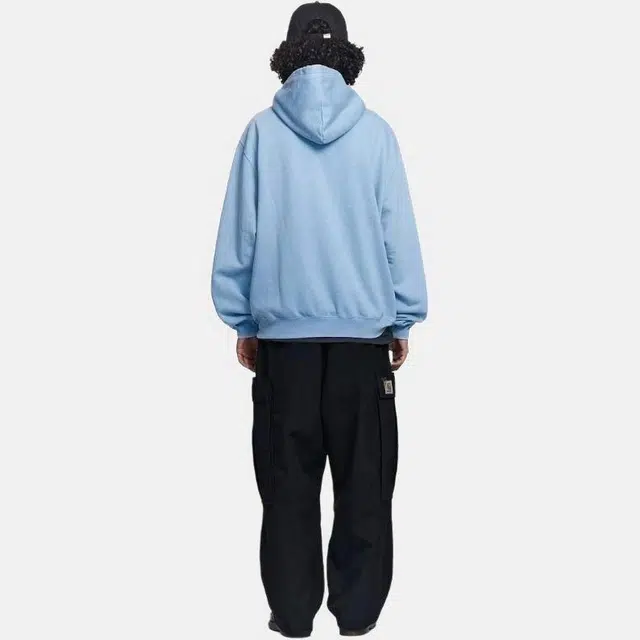 Carhartt WIP x Invincible FW24 Hooded Pigment Dyed Sweatshirt logo