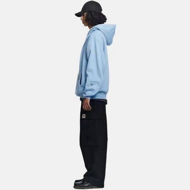 Carhartt WIP x Invincible FW24 Hooded Pigment Dyed Sweatshirt logo