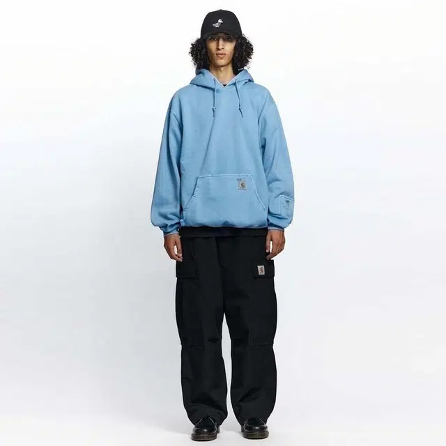 Carhartt WIP x Invincible FW24 Hooded Pigment Dyed Sweatshirt logo