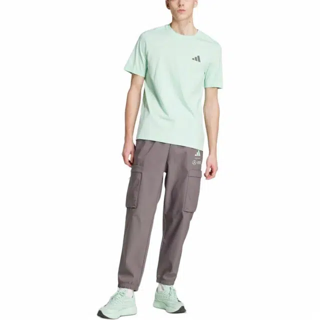 adidas x MERCEDES-AMG PETRONAS F1 TEAM SS25 Motorsport Premium Woven Graphic T