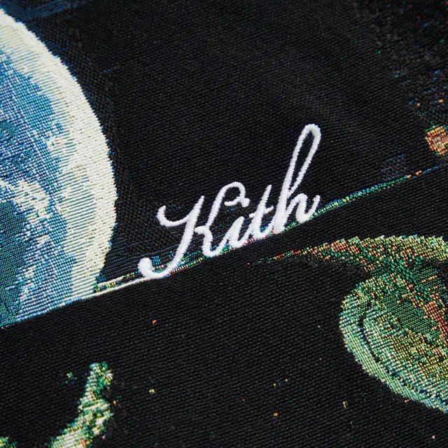 KITH x STAR WARS Planets Coaches Jacket Black