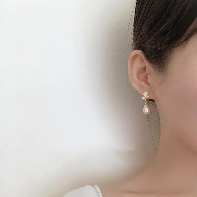 倾爱 轻奢气质银针蝴蝶 珍珠 耳环 女款