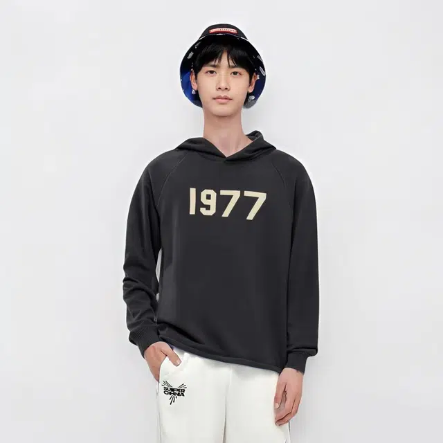 Fear of God Essentials SS22 Knit Hoodie Iron 1977