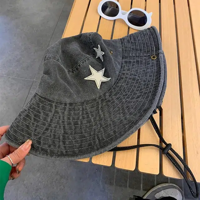 MUYKUY Retro Star Western Hat