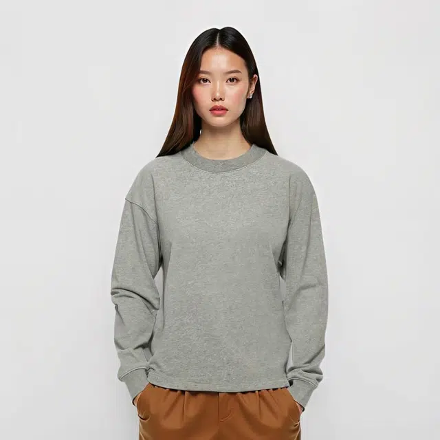 Fear of God Essentials SS22 Relaxed Crewneck Dark Oatmeal Logo