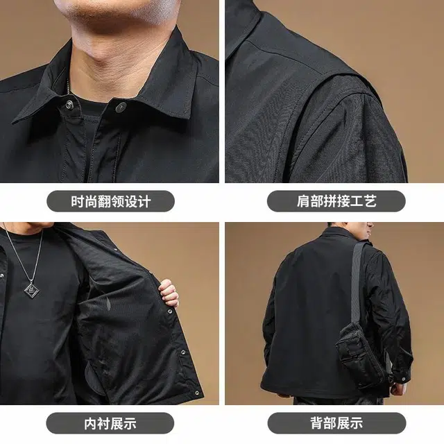 季言 户外机能潮流高级防水透气薄款夹克外套 男款