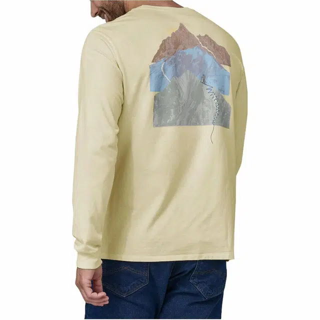 patagonia Long-Sleeved Snowstitcher Pocket Responsibili-Tee T