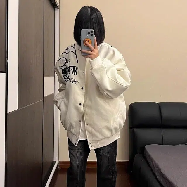 极限涡轮 美式高街宽松潮流夹克外套 男女同款