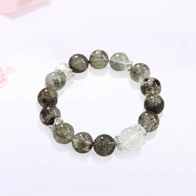 金师傅 招财转运旺事业新中式国潮复古气质小众轻奢设计高级#好运 绿幽灵 手串 男女同款情侣款