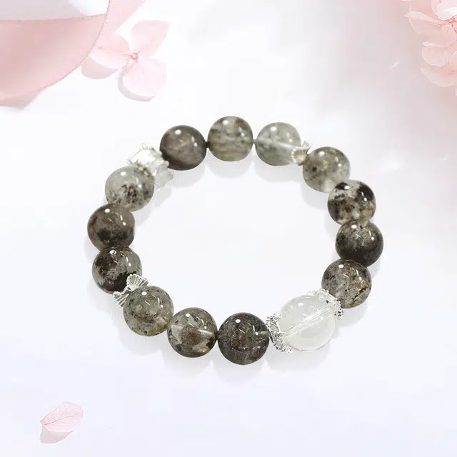 金师傅 招财转运旺事业新中式国潮复古气质小众轻奢设计高级#好运 绿幽灵 手串 男女同款情侣款