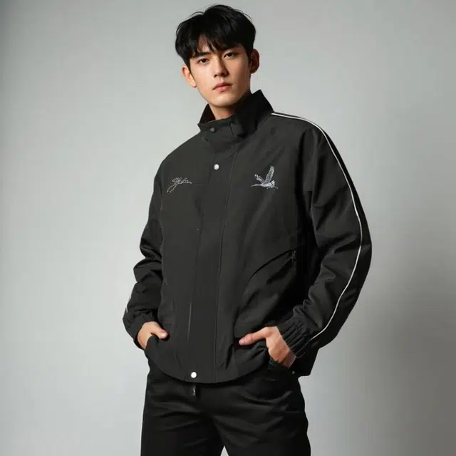 雅鹿 美式工装风都市休闲通勤青春活力潮流时尚百搭袖子收口户外运动夹克外套 男女同款