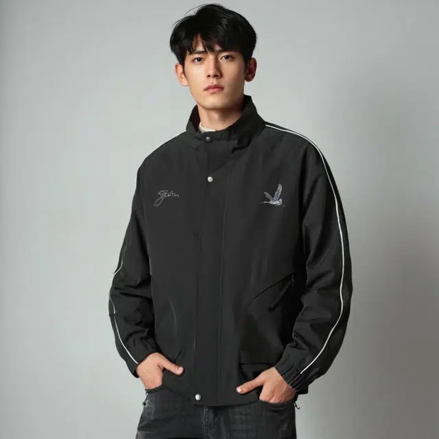 雅鹿 美式工装风都市休闲通勤青春活力潮流时尚百搭袖子收口户外运动夹克外套 男女同款