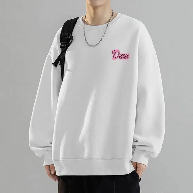 【dme】 美式潮流动漫嘻哈印花字母休闲长袖卫衣 男女同款