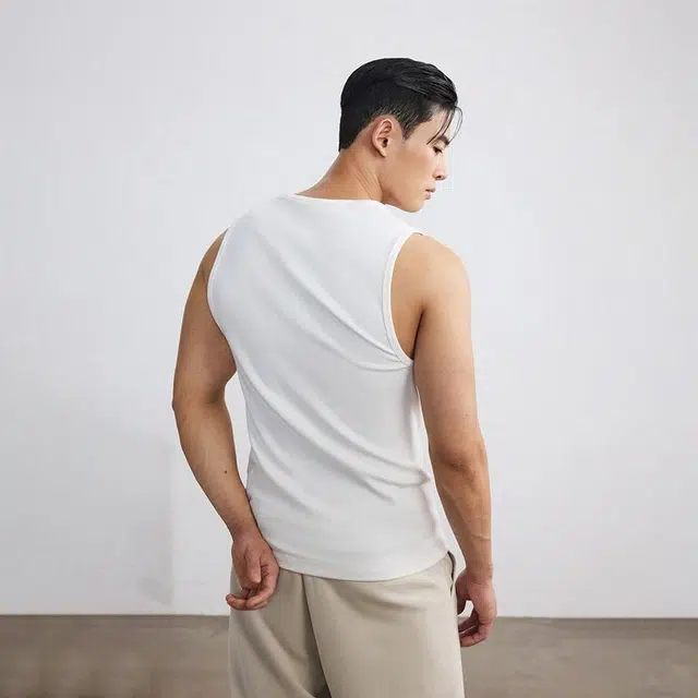 无畏东方 修身舒适时尚百搭纯色背心 男女同款