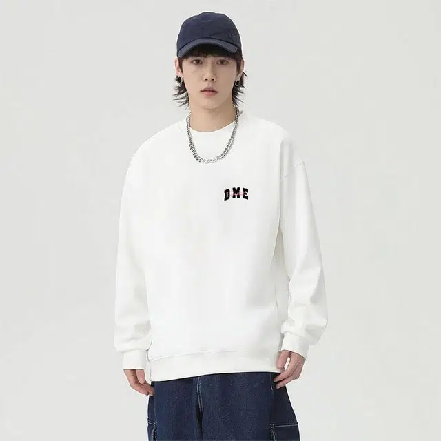 【dme】 美式重磅百搭休闲大气宽松简约卫衣 男女同款