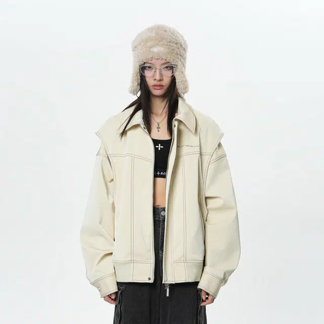 BJHG Cleanfit PU Flight Jacket