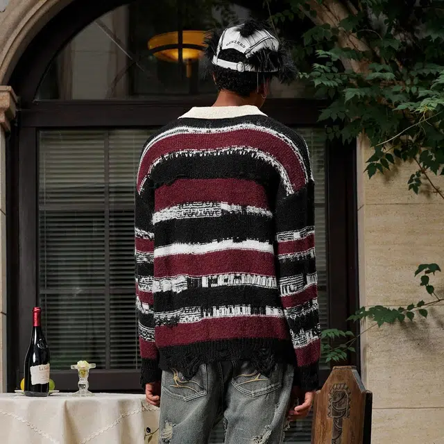 Rocawear Striped Knit Sweater