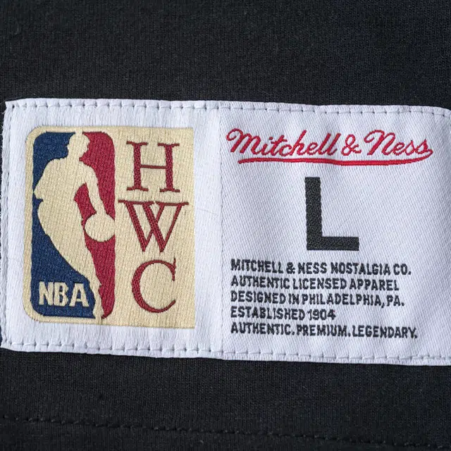 Mitchell Ness NBA logo