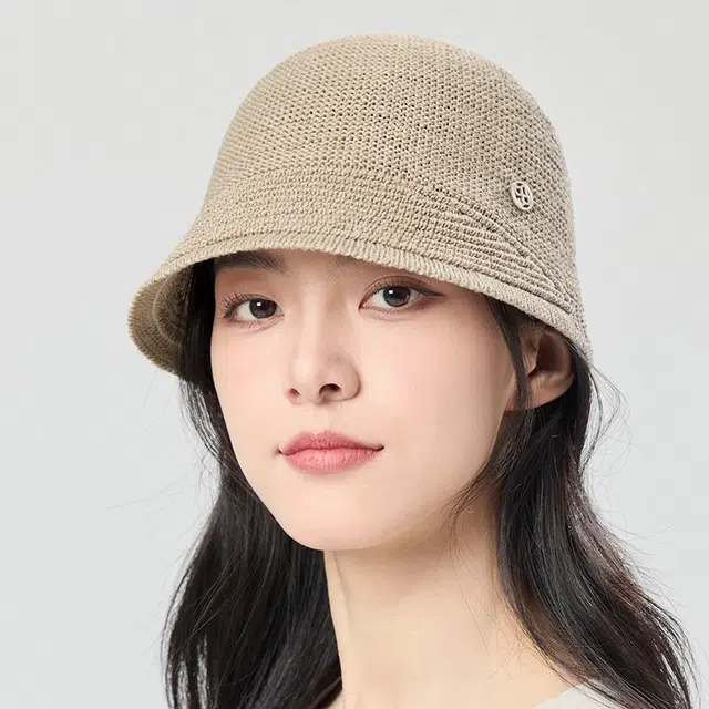 玖慕 透气遮阳百搭 亚麻 渔夫帽 女款