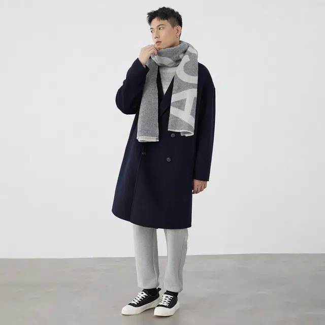 A.B.X Classic Wool Coat