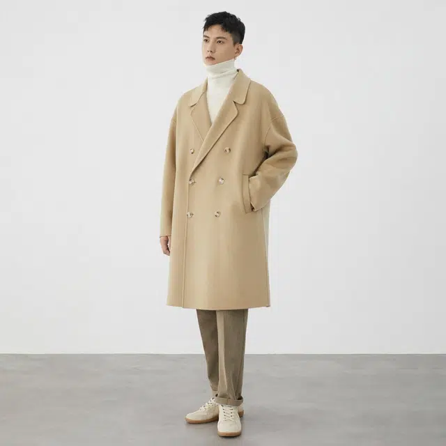 A.B.X Classic Wool Coat