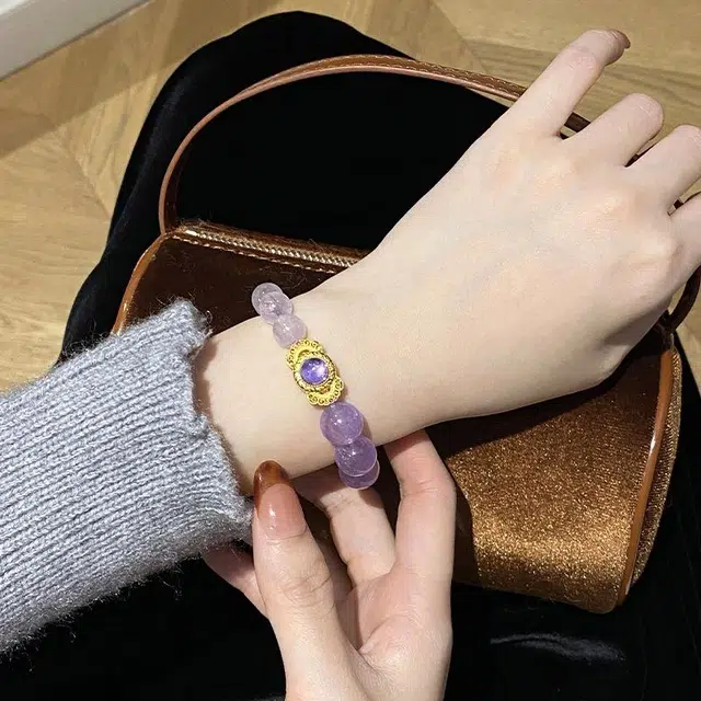 倾爱 精致复古感 宫廷风手饰 紫水晶 手串 女款