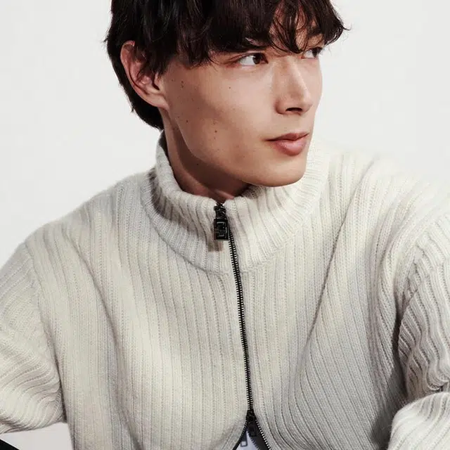 Calvin Klein Wool Blend Knit Cardigan