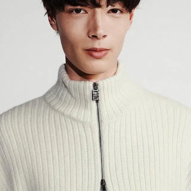 Calvin Klein Wool Blend Knit Cardigan