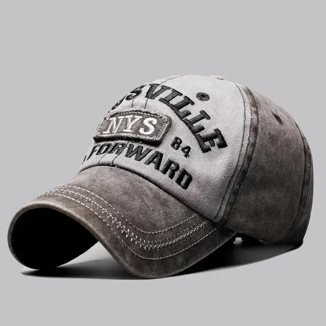 钓鱼熊 潮休闲韩版潮百搭春季防晒时尚 棉 鸭舌帽 男女同款情侣款