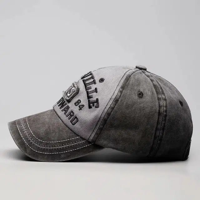 钓鱼熊 潮休闲韩版潮百搭春季防晒时尚 棉 鸭舌帽 男女同款情侣款